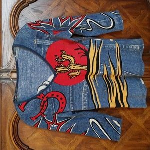 Noun Paris Three Quarter Sleeve V-Neck Knit Top, Large